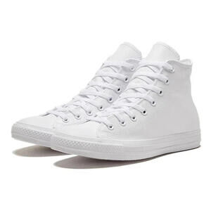 Converse Chuck Taylor All Star High Top, White Monochrome, Women's Size 7, 1T406
